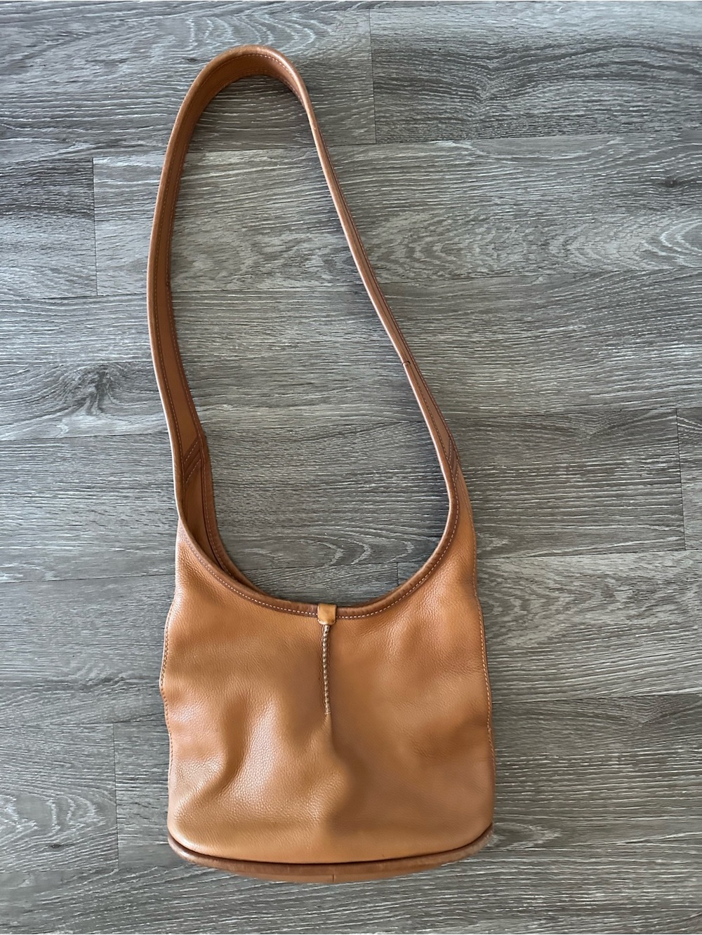 UGG Leather Hobo Crossbody Bag